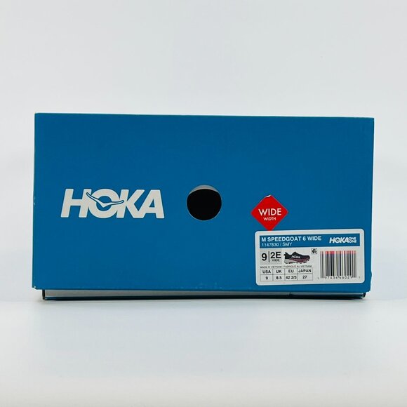 Hoka Speedgoat 6 WIDE \'Stormy Skies\' 1147830-SMY size 9 main image 7